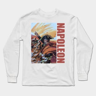 NAPOLEON - Detail Study of the Famous David Painting Long Sleeve T-Shirt